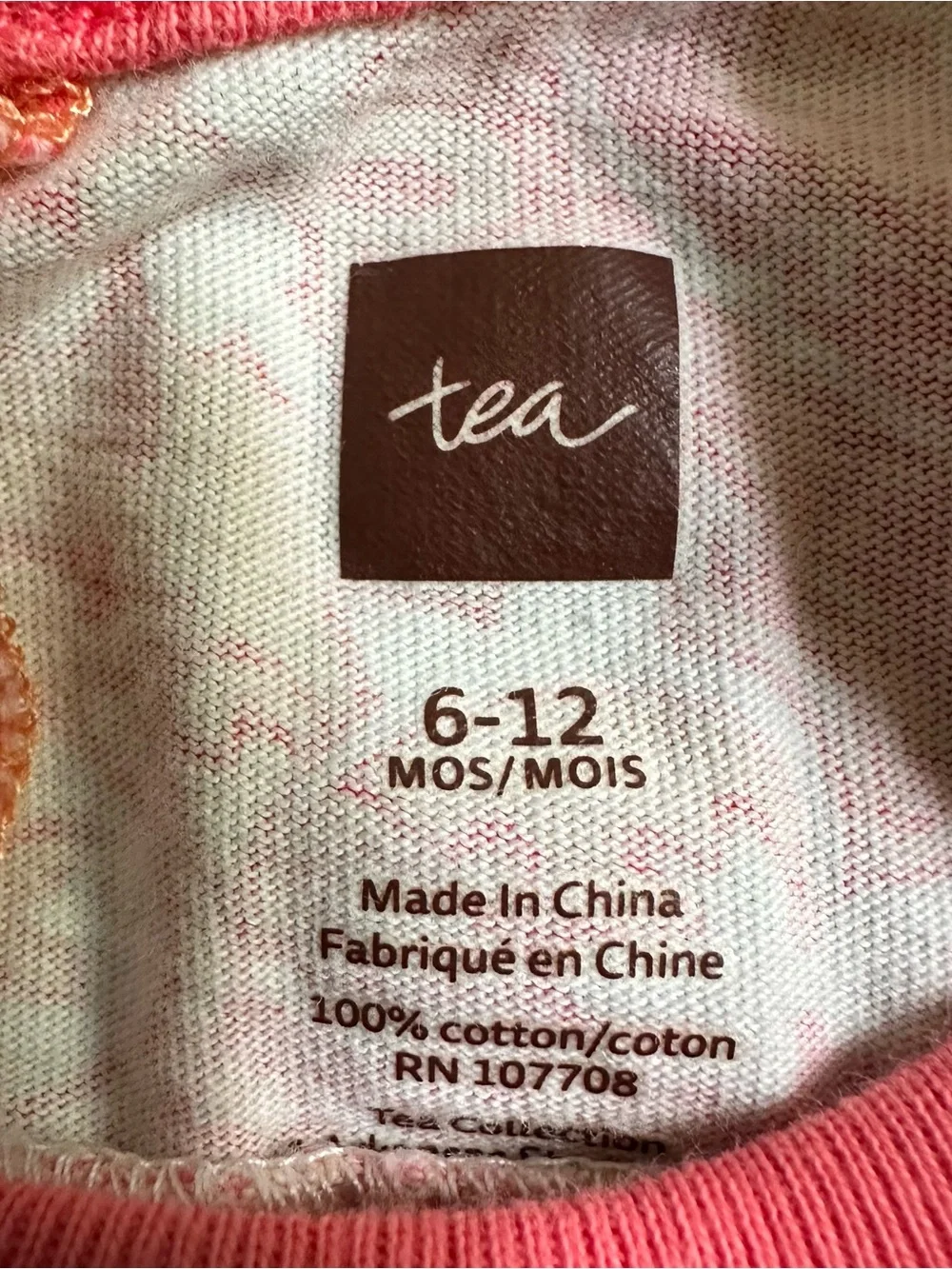 Tea Collection floral medallion print dress, size 6-12Mo